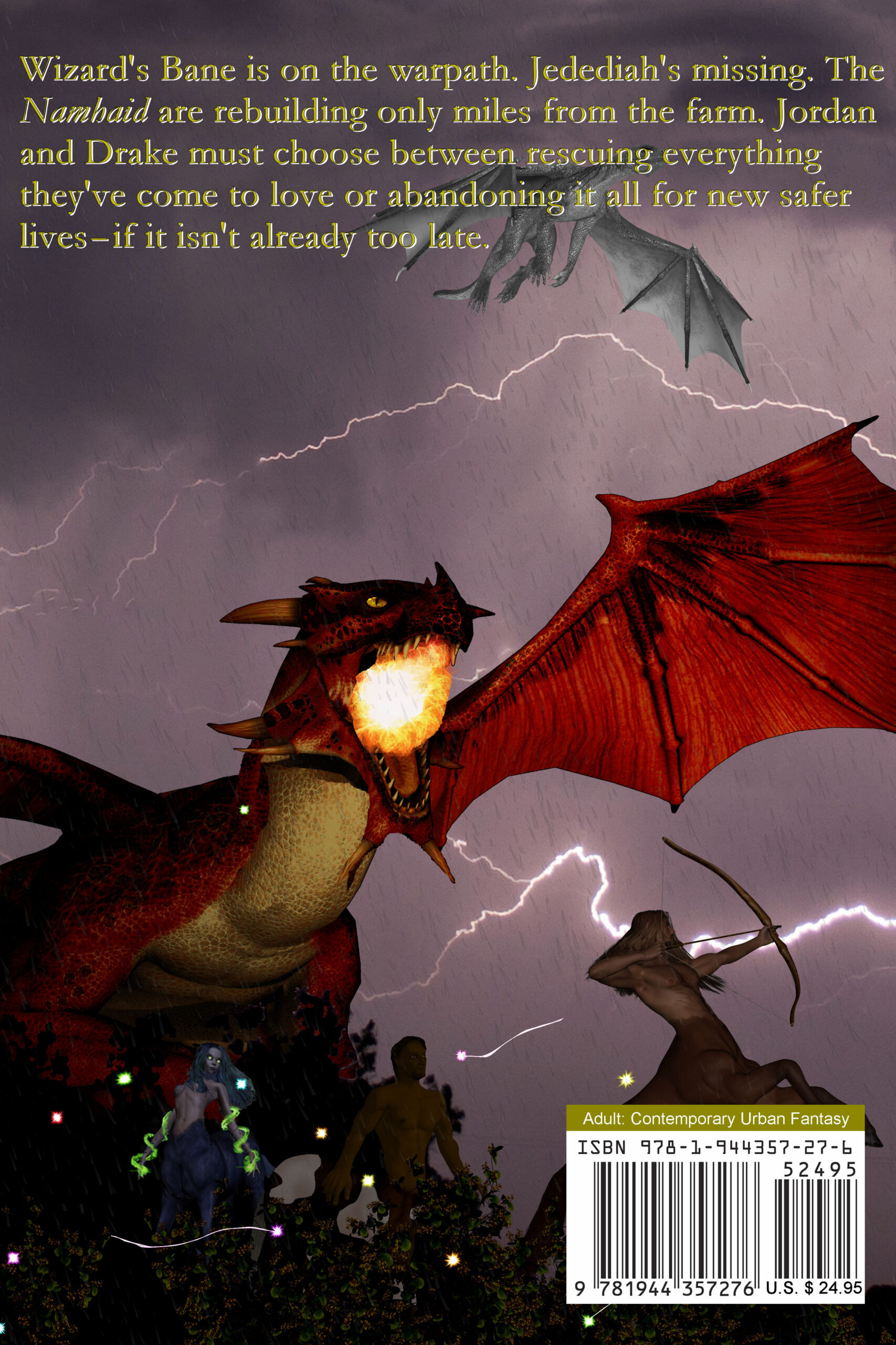 The Wizard's Bane Back Cover